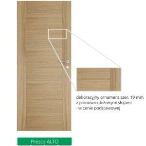 Drzwi wewnętrzne Vasco Doors model Presto ALTO