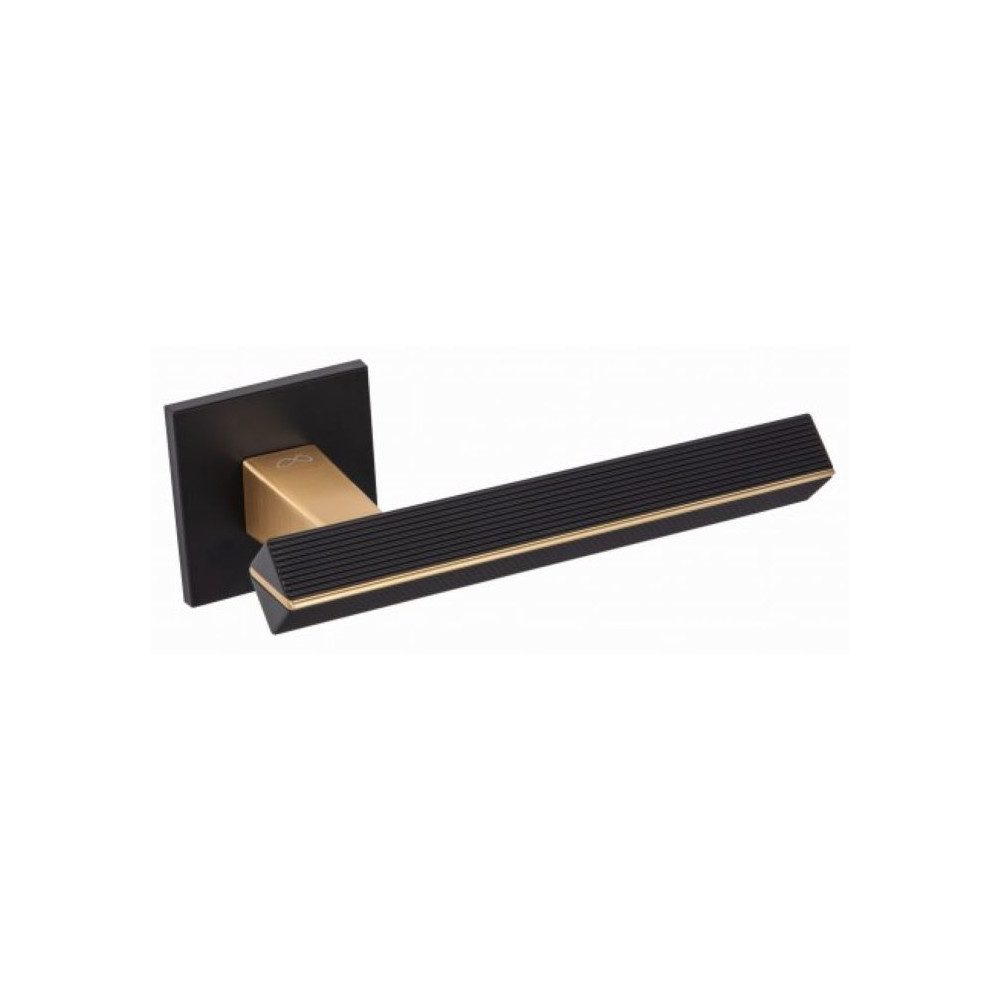 Klamka Infinity Line Carrera KCRA B00/MG00 czarny/złoty mat