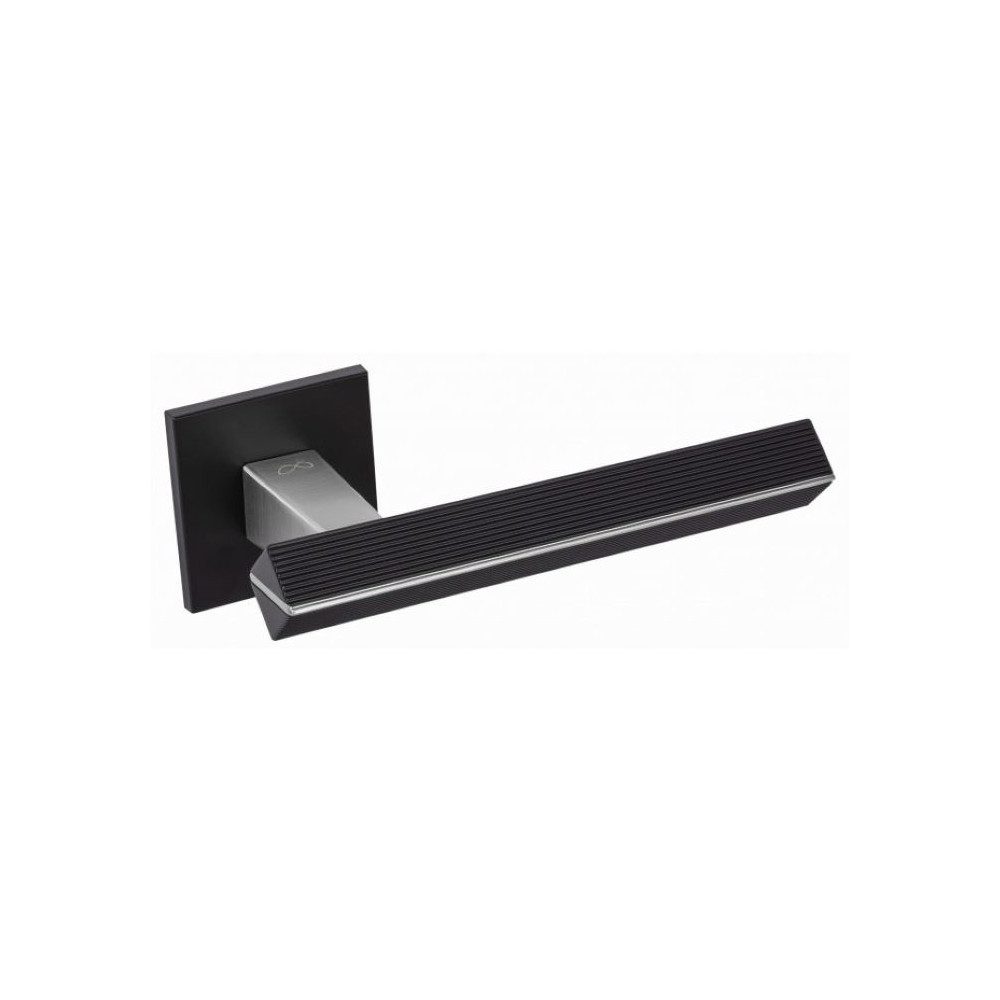 Klamka Infinity Line Carrera KCRA B00/ M700 czarny/chrom mat