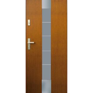 Drzwi Zewnętrzne płytowe Drewmak model DP5A