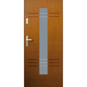 Drzwi Zewnętrzne płytowe Drewmak model DP6