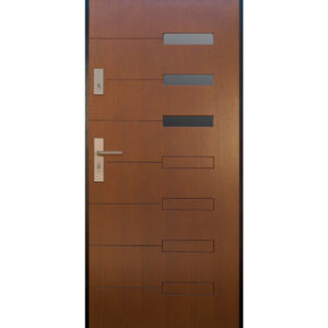 Drzwi Zewnętrzne płytowe Drewmak model DP8