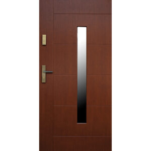Drzwi wejściowe drewniane Drewmak model DP34