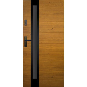 Drzwi wejściowe drewniane Drewmak model DPC7