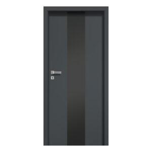 Drzwi POL-SKONE CREATO A03 szyba czarna