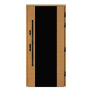 Drzwi DOORSY Ferrara Black Pełne  -TermoPlus+