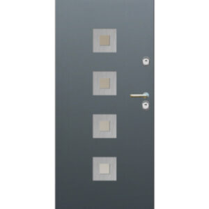 DRZWI  Special 68SL Gładkie Kwadrat'4 Inox DELTA