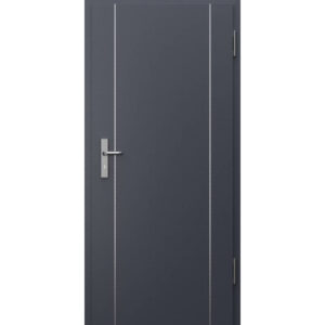 Drzwi Klatkowe techniczne Porta Innovo 37dB intarsje 1