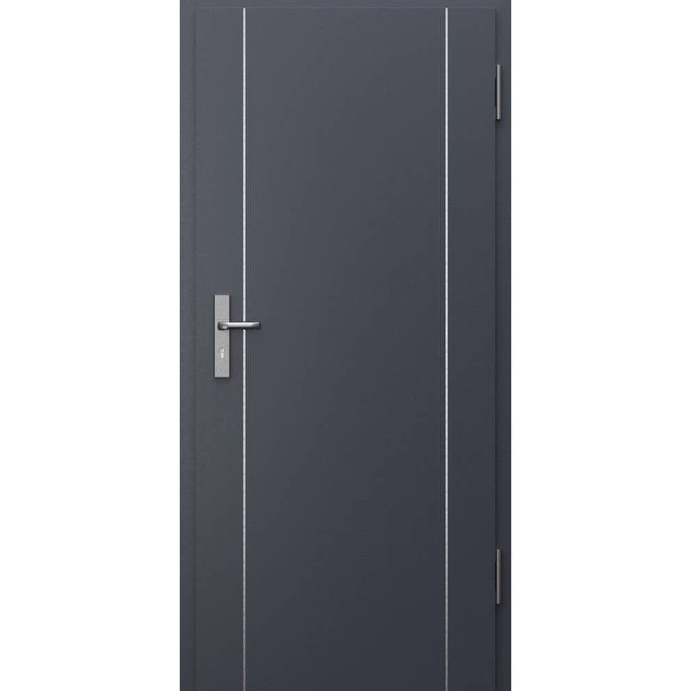 Drzwi Klatkowe techniczne Porta Innovo 37dB intarsje 1