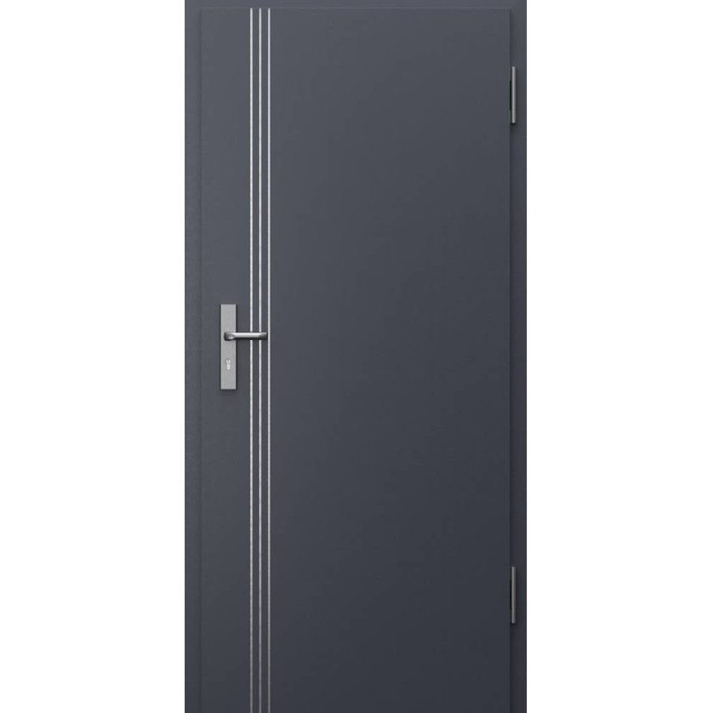 Drzwi Klatkowe techniczne Porta Innovo 37dB intarsje 3