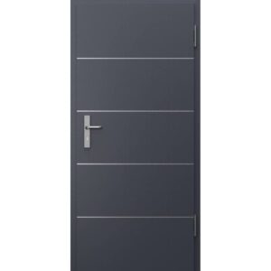 Drzwi Klatkowe techniczne Porta Innovo 37dB intarsje 4
