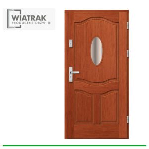 Drzwi drewniane Wiatrak ramowe Nr 5 klasyczne