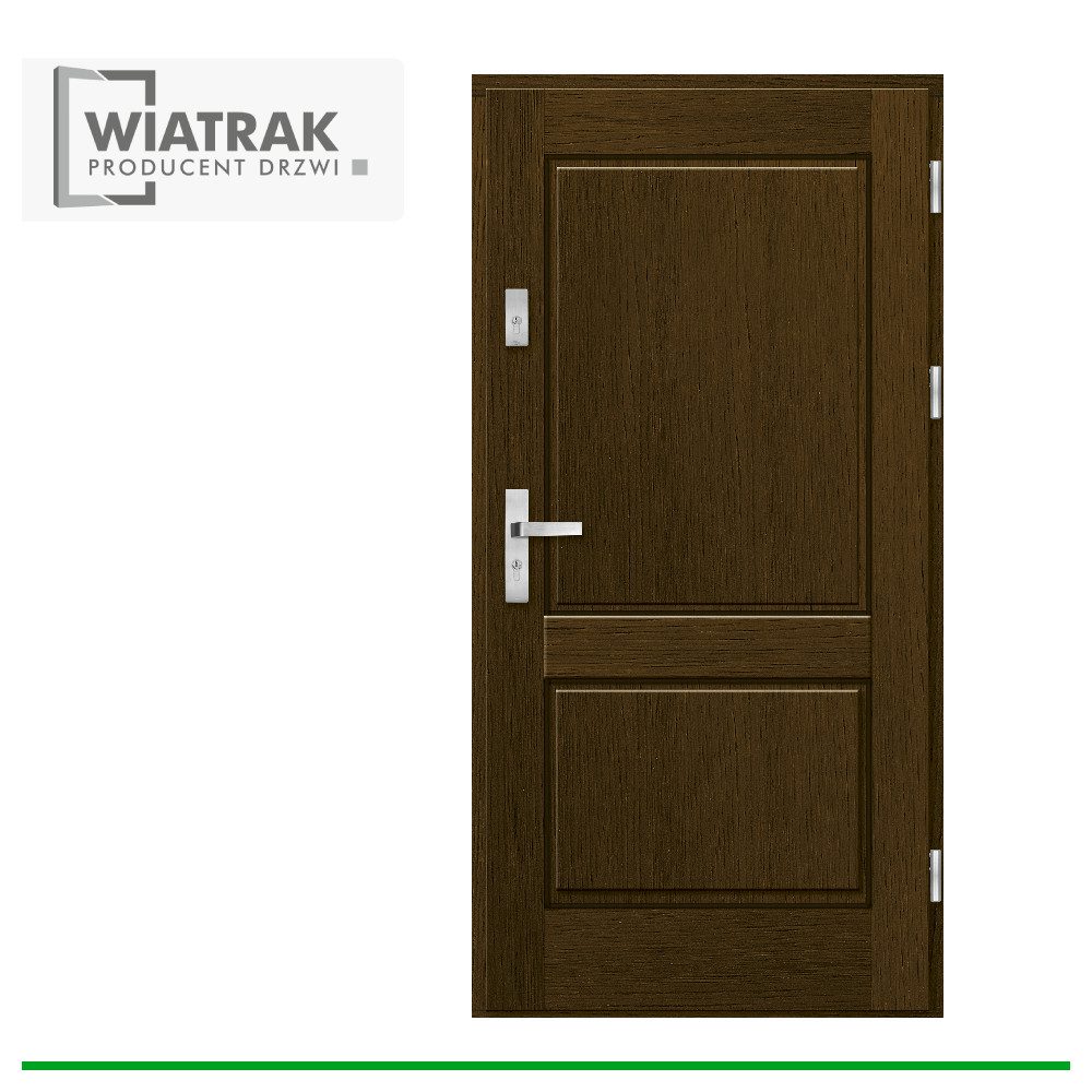 Drzwi drewniane Wiatrak ramowe Nr 10 klasyczne