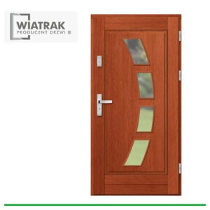 Drzwi drewniane Wiatrak ramowe Nr 14 klasyczne