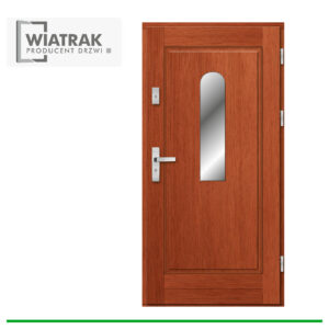 Drzwi drewniane Wiatrak ramowe Nr 19 klasyczne