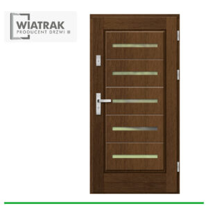 Drzwi drewniane Wiatrak ramowe Nr 16  A klasyczne