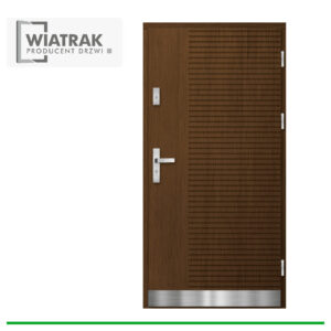 Drzwi drewniane Wiatrak płytowe DP46