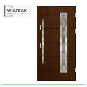 Drzwi drewniane Wiatrak płytowe DP40
