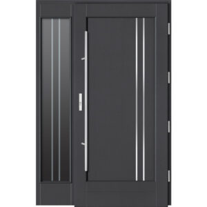 Drzwi drewniane Barański DB83 Modern INOX