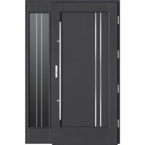 Drzwi drewniane Barański DB83 Modern INOX