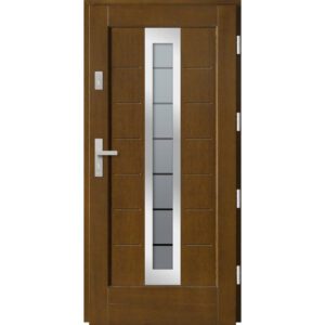 Drzwi drewniane Barański DB81 Modern INOX