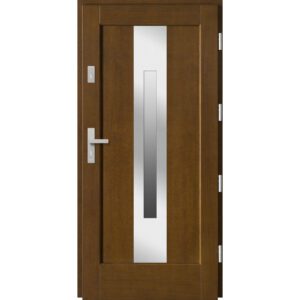 Drzwi drewniane Barański DB74 Modern INOX