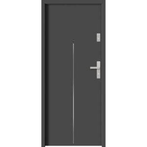 Drzwi klatkowe Barański S111 Inox