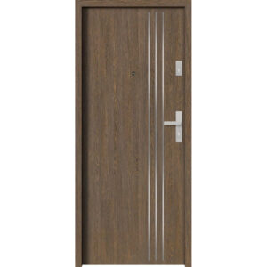 Drzwi klatkowe Barański S110 Inox