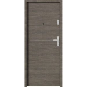 Drzwi klatkowe Barański S107 Inox